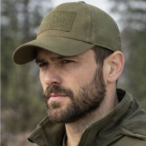 Condor Tactical Mesh Operator Cap OD Green Hook Loop Patch Hat